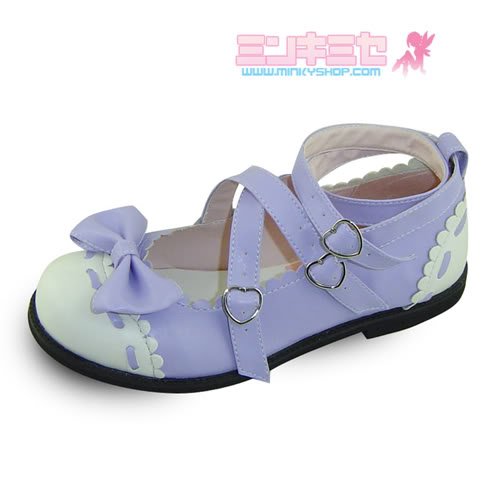 Double Strap Lolita Flats